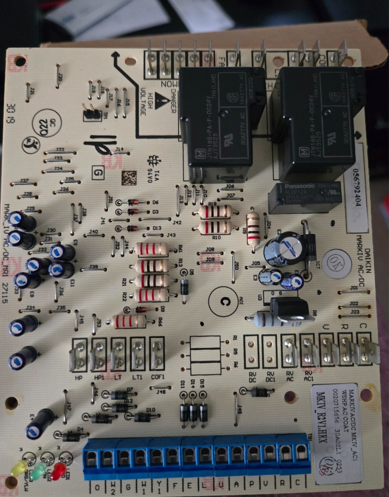 New Daikin Mcquay 056792402 Mark IV/AC Control Circuit Board
