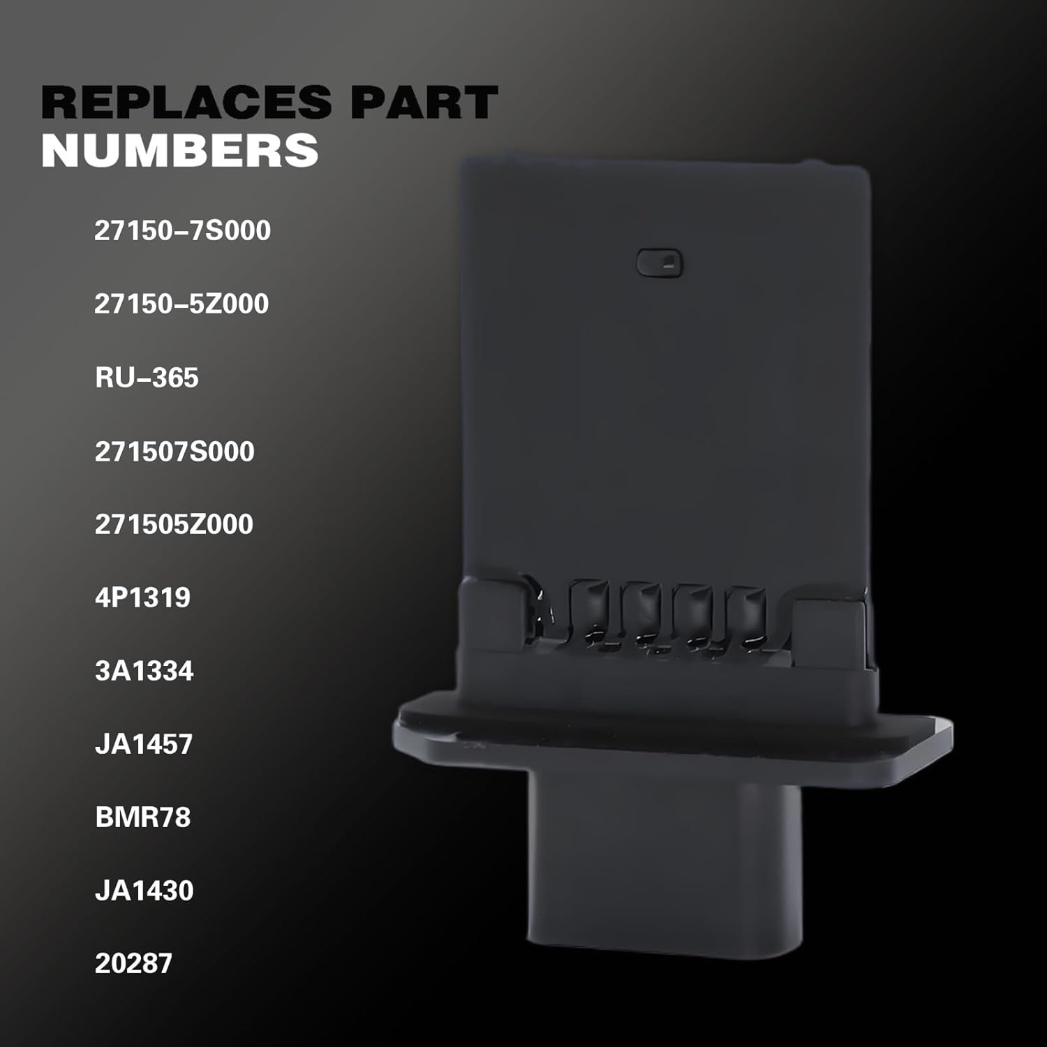 HVAC Fan Blower Motor Resistor Compatible with Armada Frontier Pathfinder Quest