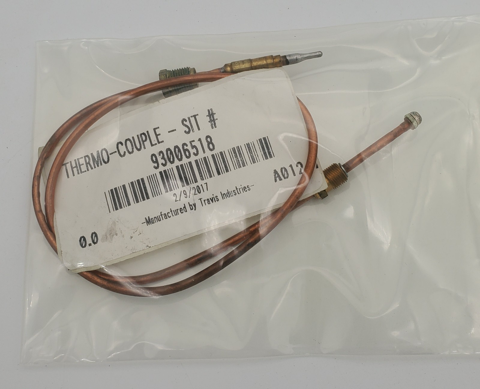 Gas SIT Thermocouple # 93006518