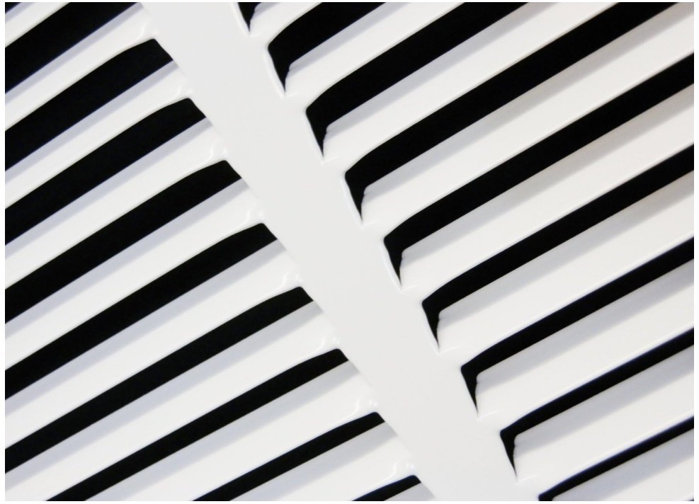 HVAC Premium 18″ x 8” [Duct Opening] Flat Stamped Steel Return Air Grille