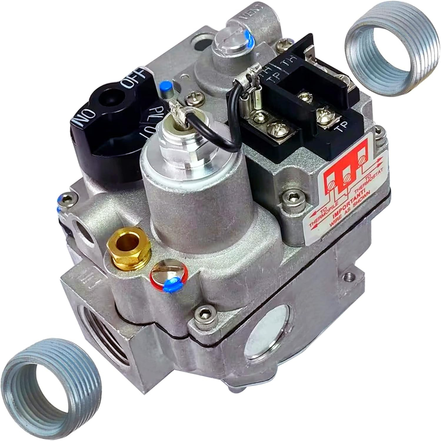 700-506 Millivolt Gas Valve Replacement for Robertshaw 700 Series, 200,000 BTU/