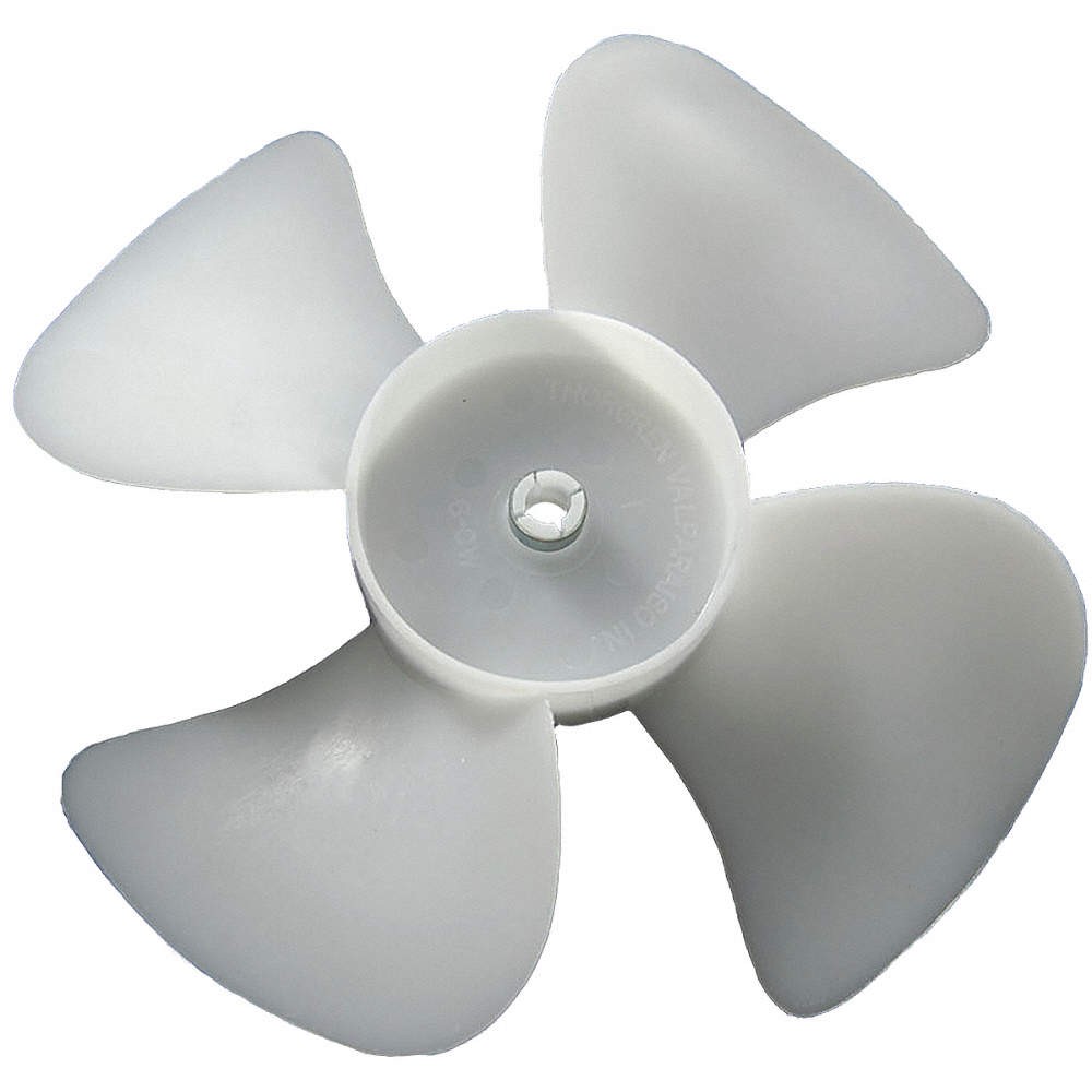 DAYTON 5JLK5 Propeller,Dia 2 1/2 In,Bore Dia 3/16 In PK 10