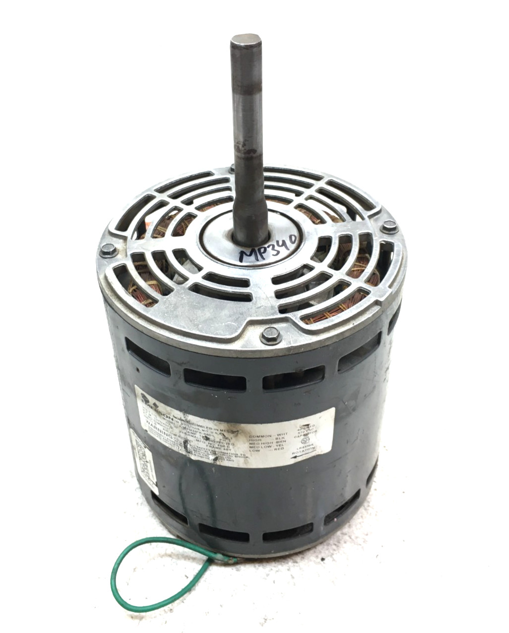 EMERSON K55HXHPK-8801 Blower Motor 1HP 115V 1075RPM 4SPD 60Hz 32M9001 used MP340