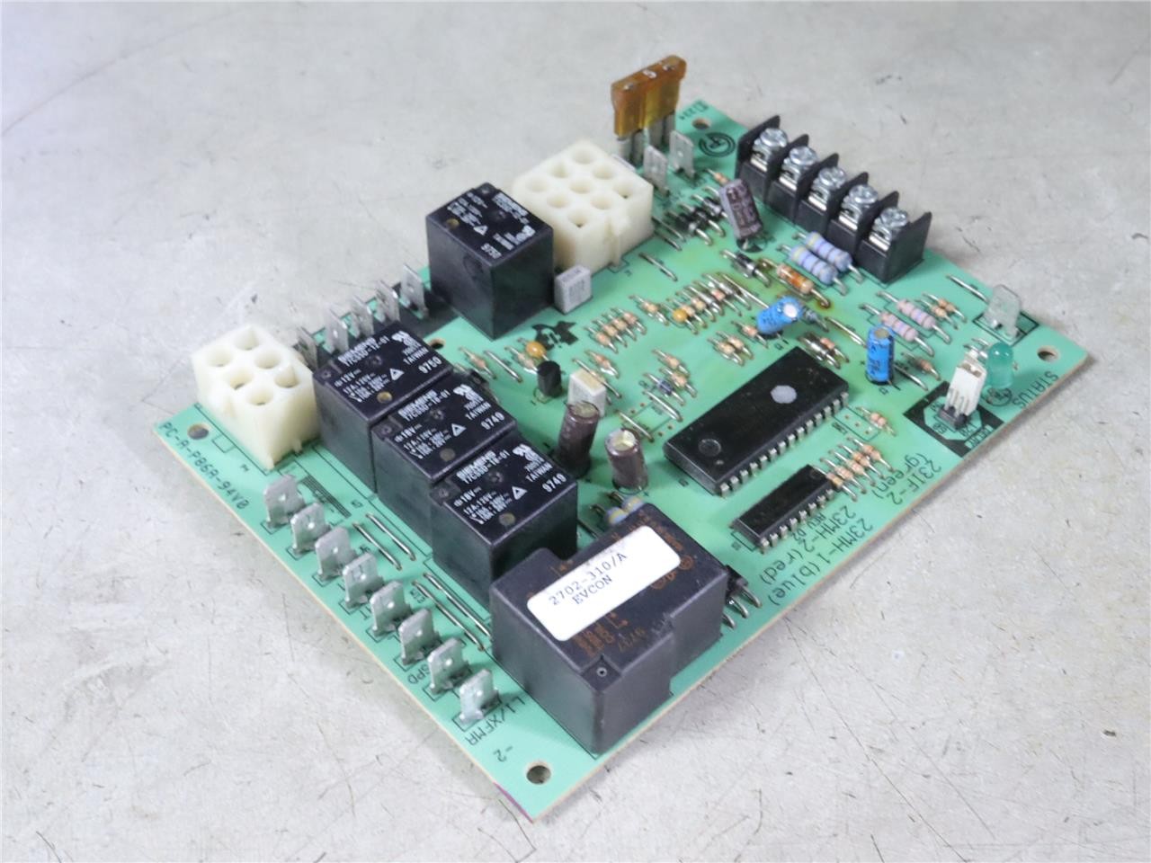 York Coleman Evcon 2702-310/A (green) Furnace Control Circuit Board 23IF-2