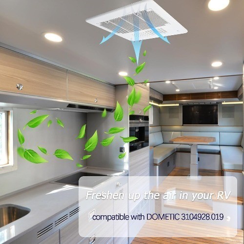 RV A/C Vent Cover for AC Cover Replacement, RV Air C Size: 1 Grille + 1 Filter