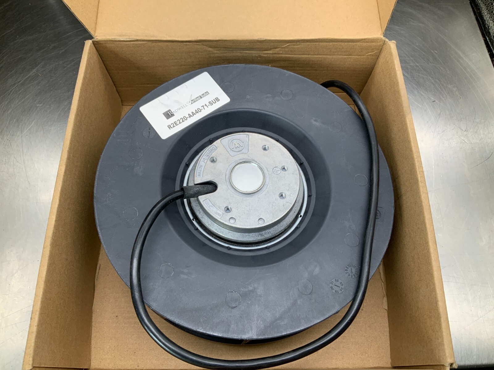 EBM PAPST R2E220-AA40-71-Sub Motorized Blower Impeller