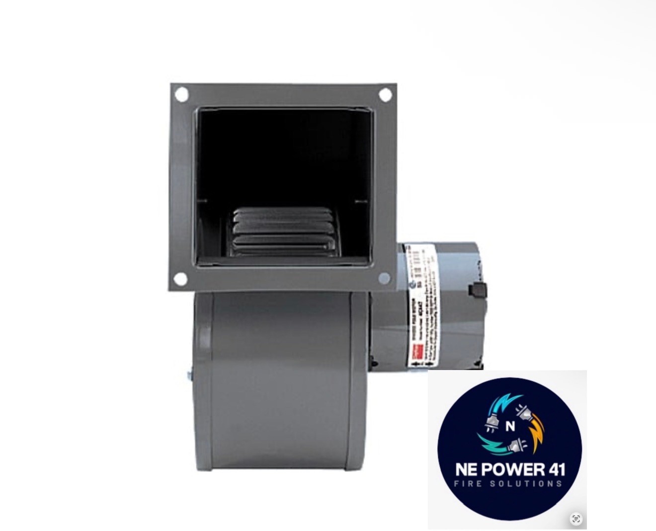 Dayton 6FHX9 Blower: 5 1/4 in Wheel Dia, Direct Drive