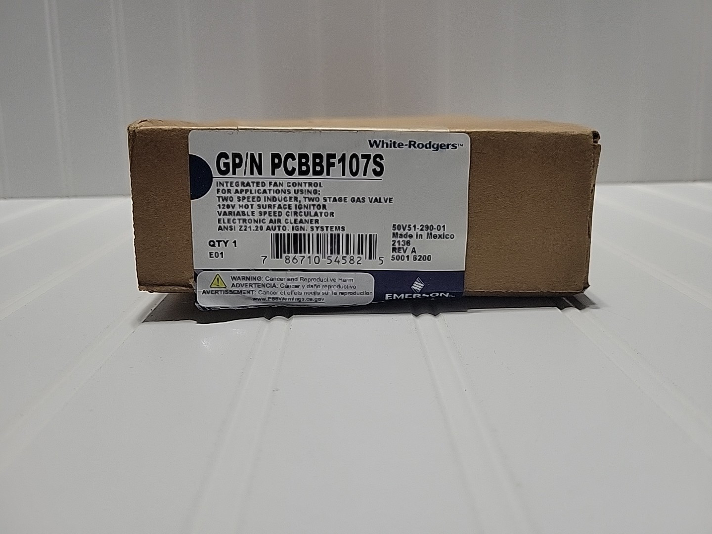Emerson GP/N PCBBF107S OEM Integrated Fan Control White Rodgers 2 Stage