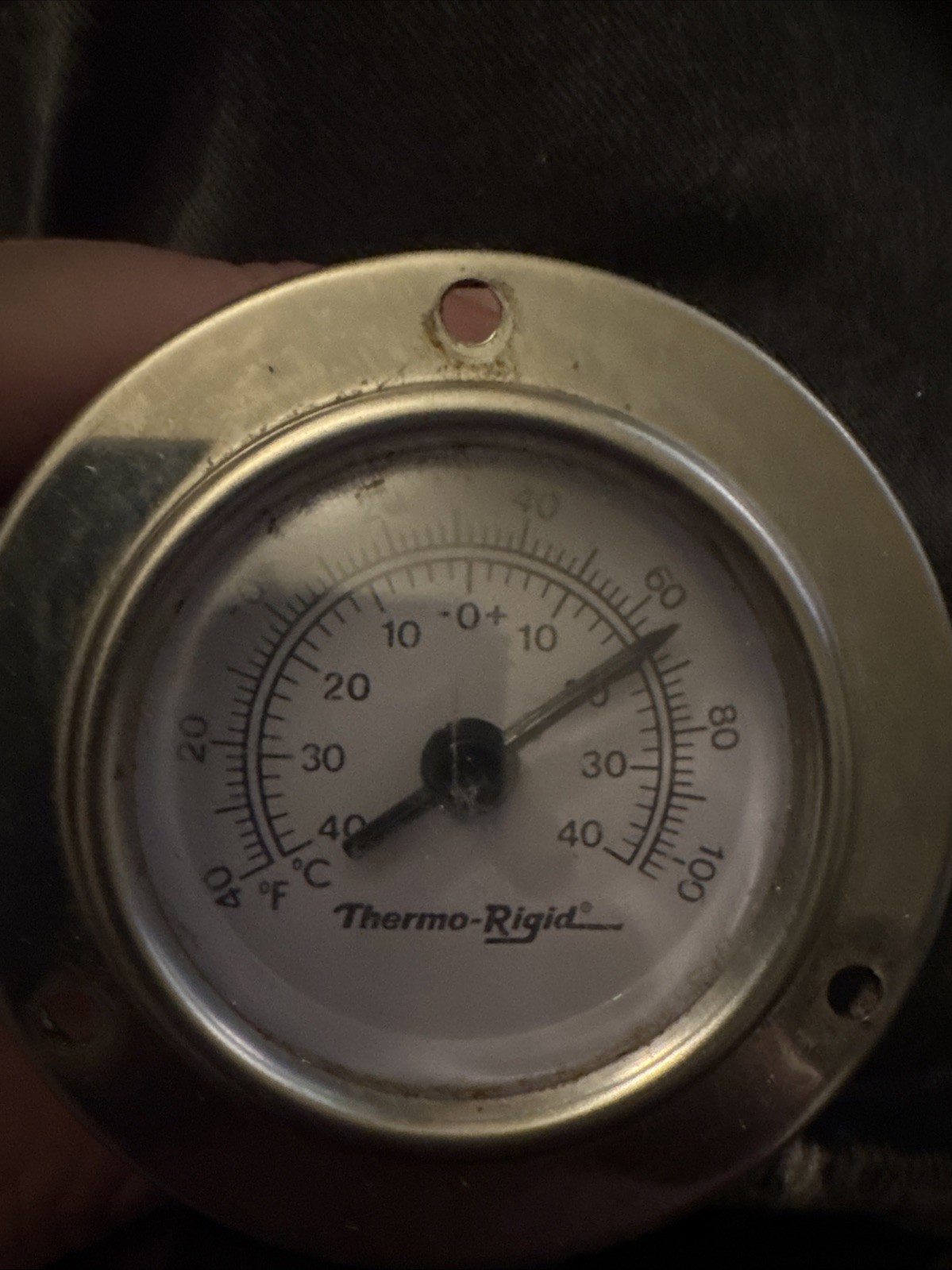 Thermo-Rigid Thermostat (walk in fridge?) Unknown Used Works Tested Fast RARE
