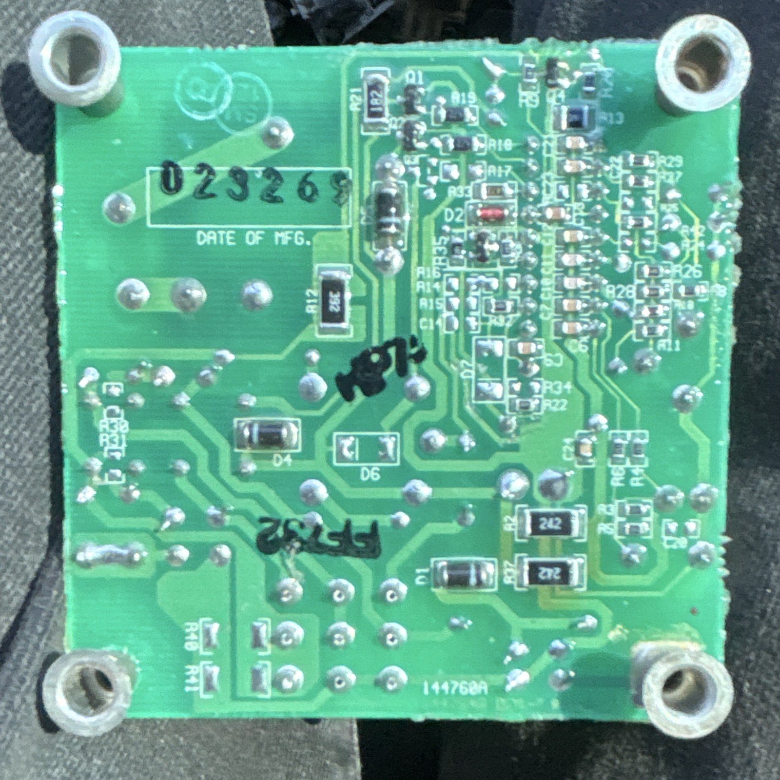 ZETTLER HVAC Control Circuit Board PCB 30A 277VAC AZ2100-1B-24DE CNT02514