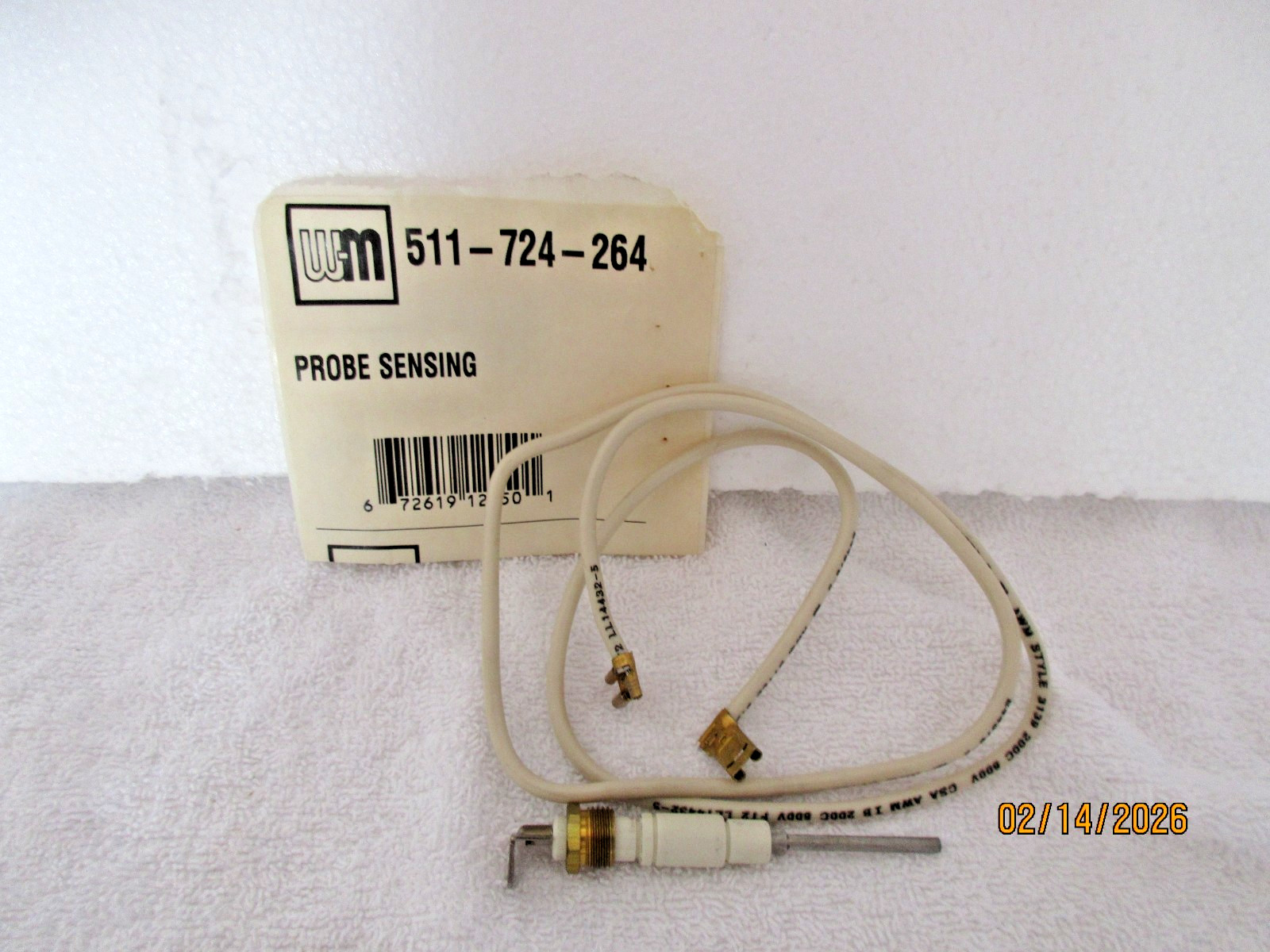 Weil McLain Probe Sensor 511-724-264 Gas Heating