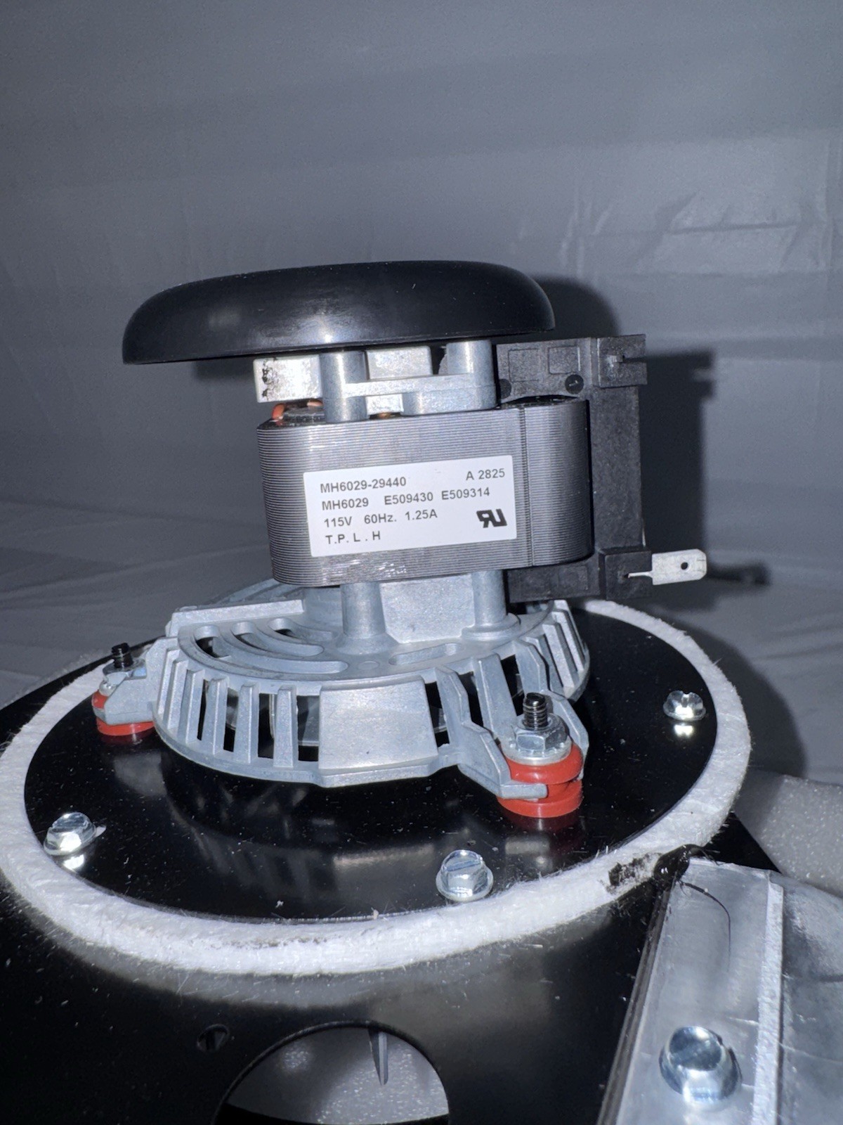 Furnace Draft Inducer Blower Motor 115V 1.25A HVAC Exhaust Fan Assembly