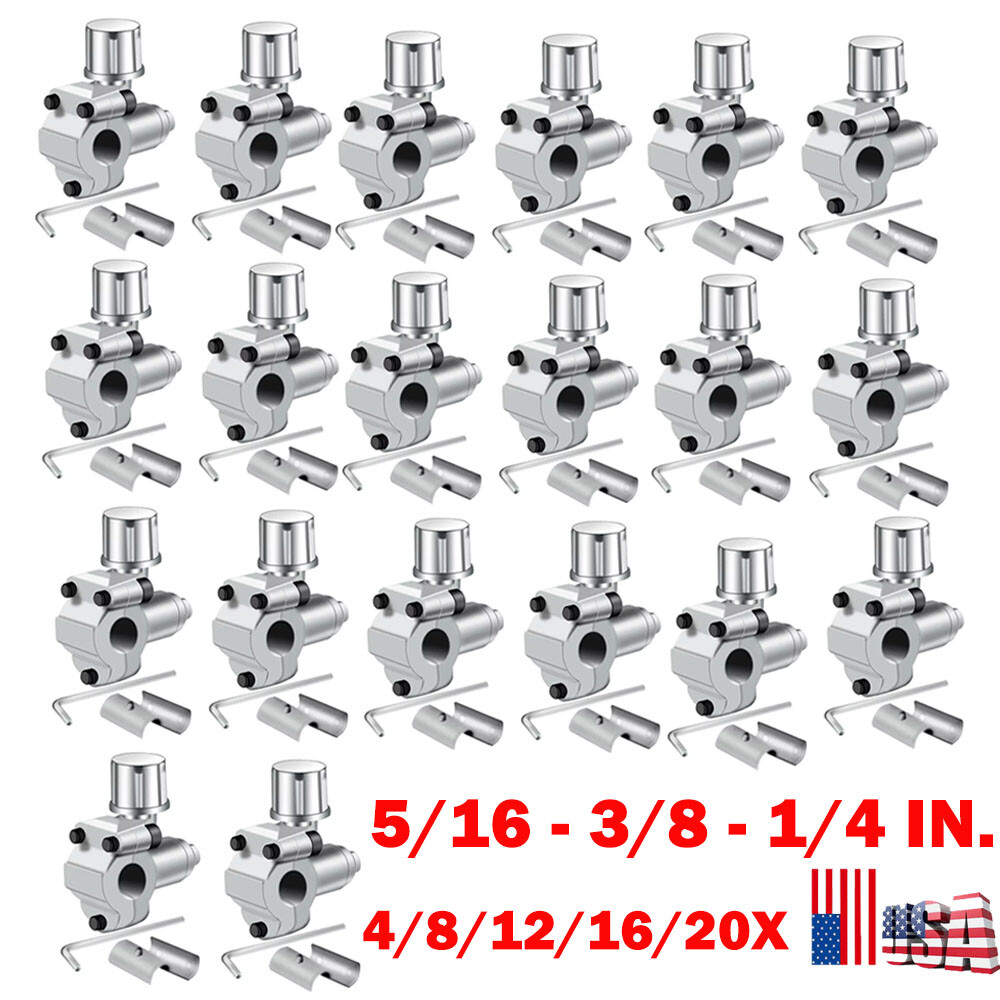 4/8/12/16/20X BPV31 Bullet Piercing Valve Kit For A/C Refrigeration Lines
