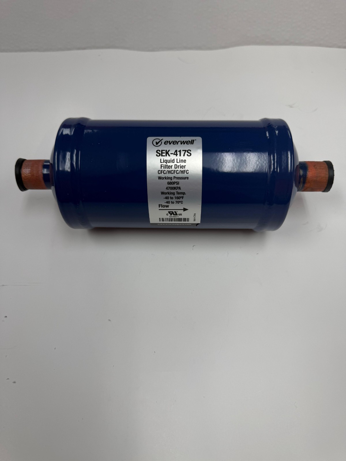 Everwell SEK-417S Liquid Line Filter Drier