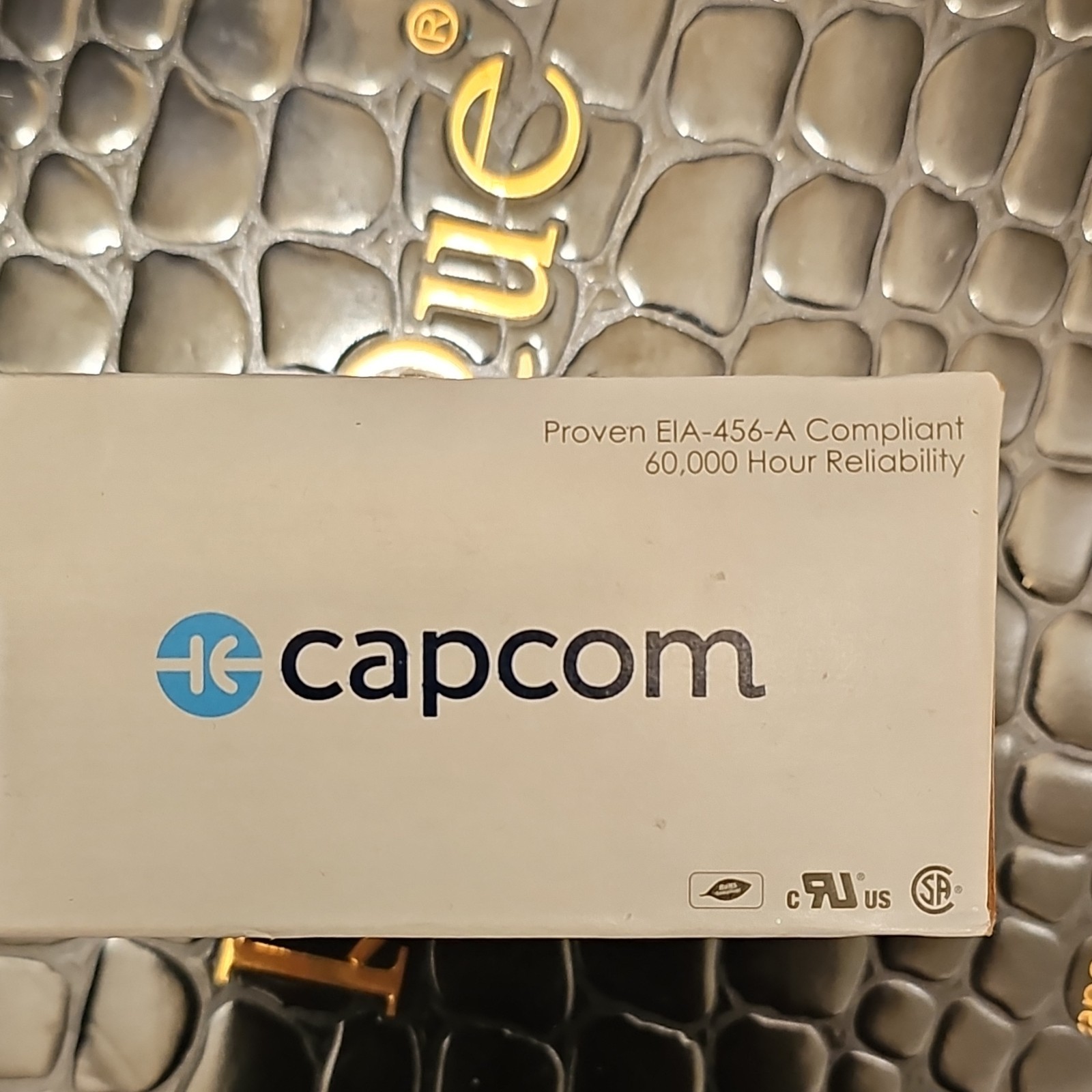Capcom 40uF HVAC Capacitor 370VAC 97F9614 C340R 102N101 Assembled Mexico