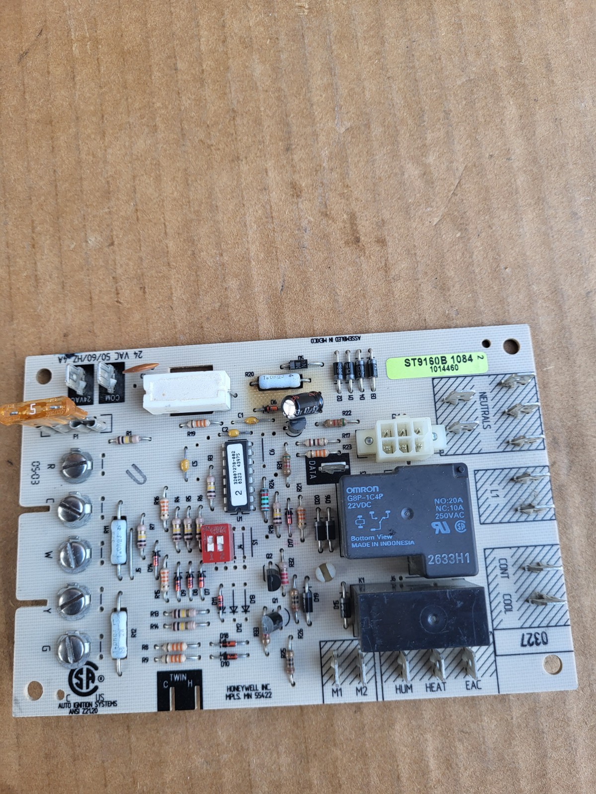 USED OEM ST9160B1084 Furnace 1014460 TEST/FLUKE FREE SHIPPING