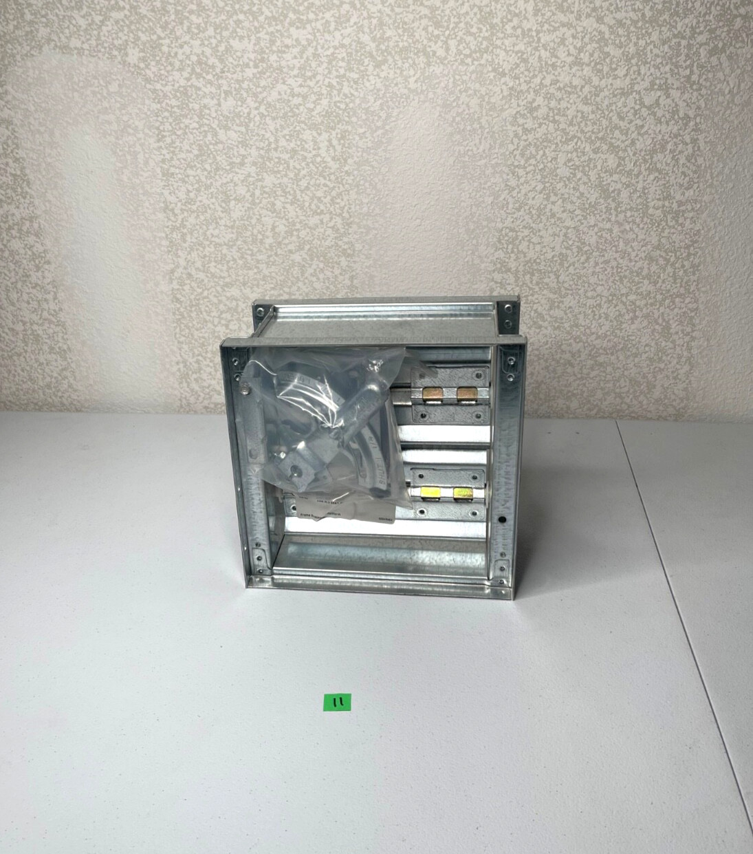 New Greenheck MBD-15 10×10 Galvanized Manual Damper