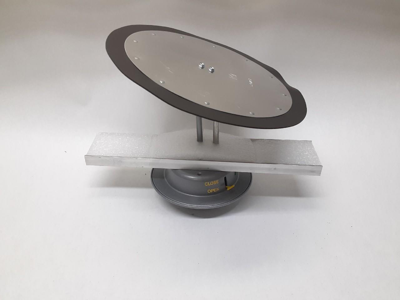 Arzel Zoning Technology STK-ER0009 9 Round Damper w/ Template EzySlide Damper