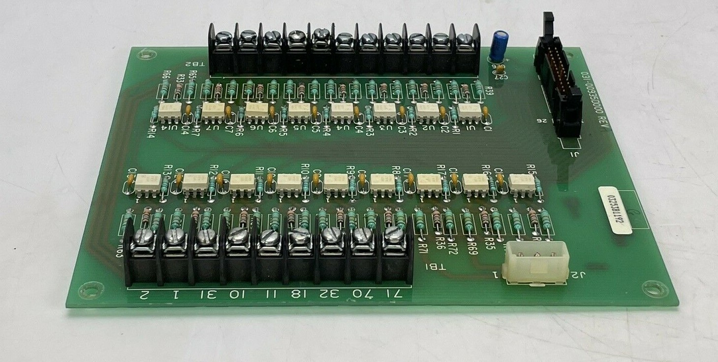 YORK CHILLER INTERFACE CIRCUIT BOARD 031-00935D000 *WARRANTY*