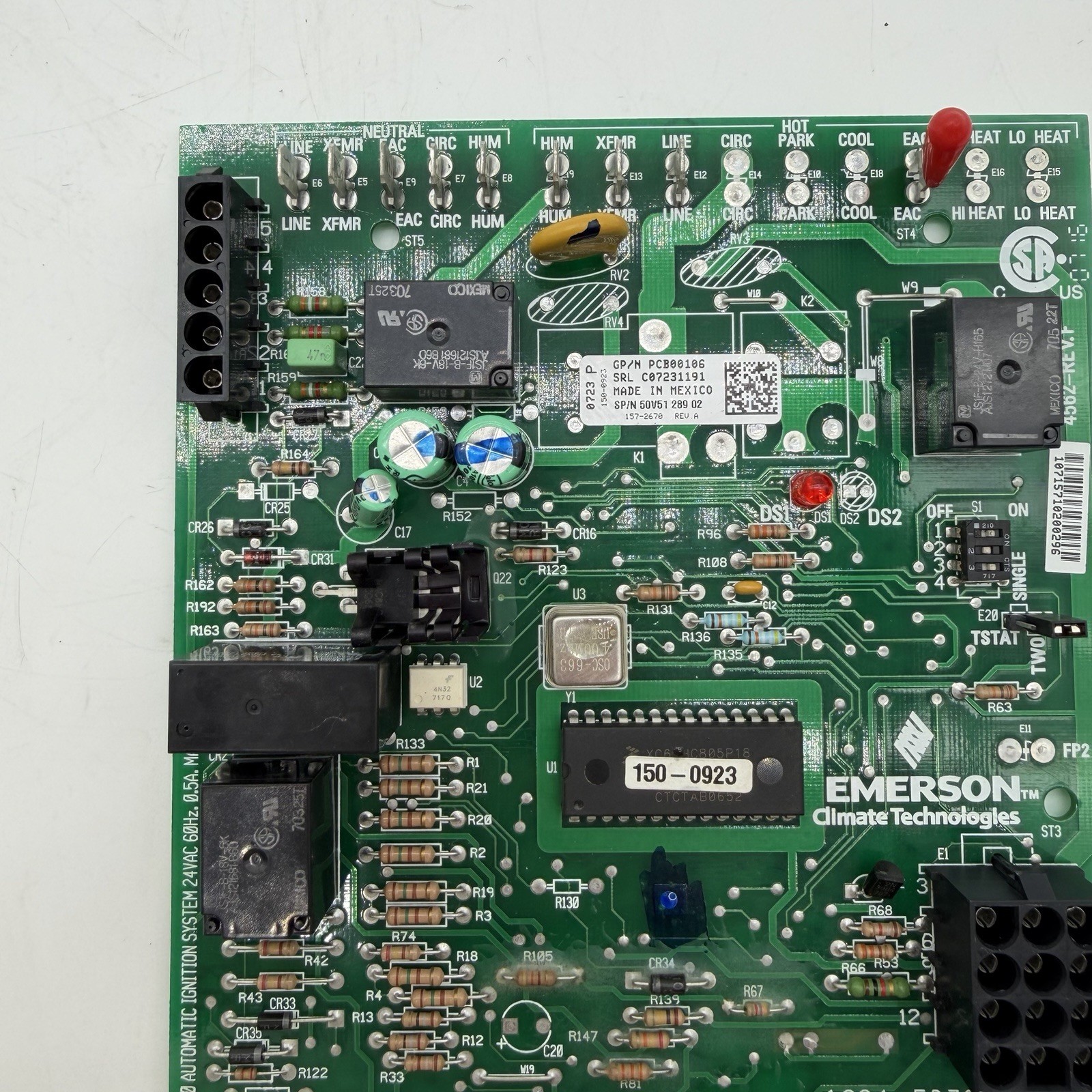 50V51-289-02 GENUINE OEM PART (not generic) furnace control board PCBBF106