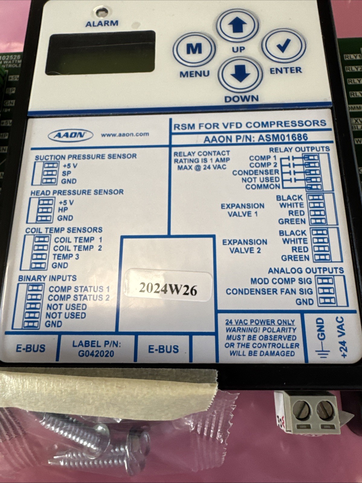 ￼ NoAAON ASMO1686, 2024W26 RSMV, Refrigeration, Module Board Brand New qty-3