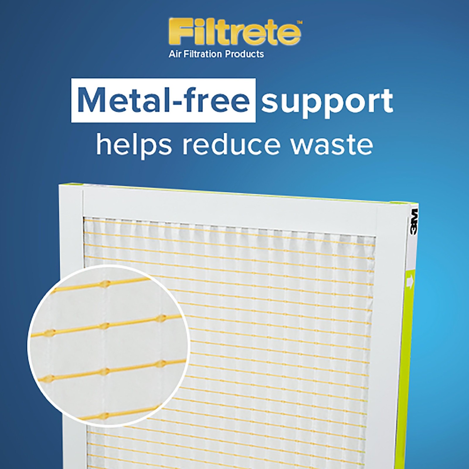 Filtrete 16x25x1 AC Furnace Air Filter, MERV 8, MPR 700, Tough 16x25x1, White