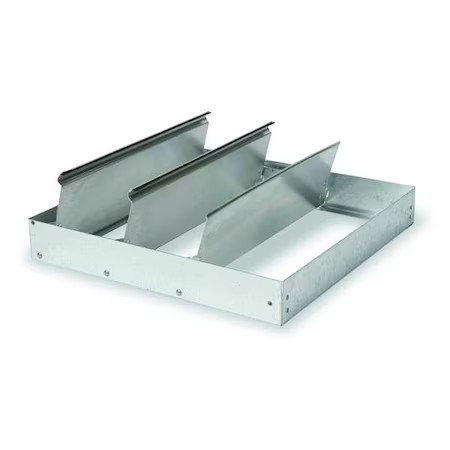Dayton 2Ftv7 Damper, Vert/Horiz Mtg, 23 3/4 Sq