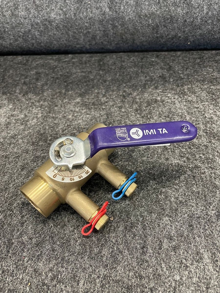 IMI TA BBVLF100SS Solder Brass Pressure Balancing Valve 1″