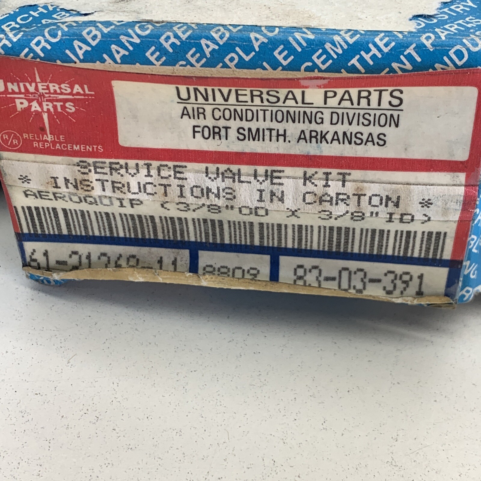 Universal 61-21368-11 Condenser Service Valve Kit Aeroquip 3/8″ OD x 3/8″ OD