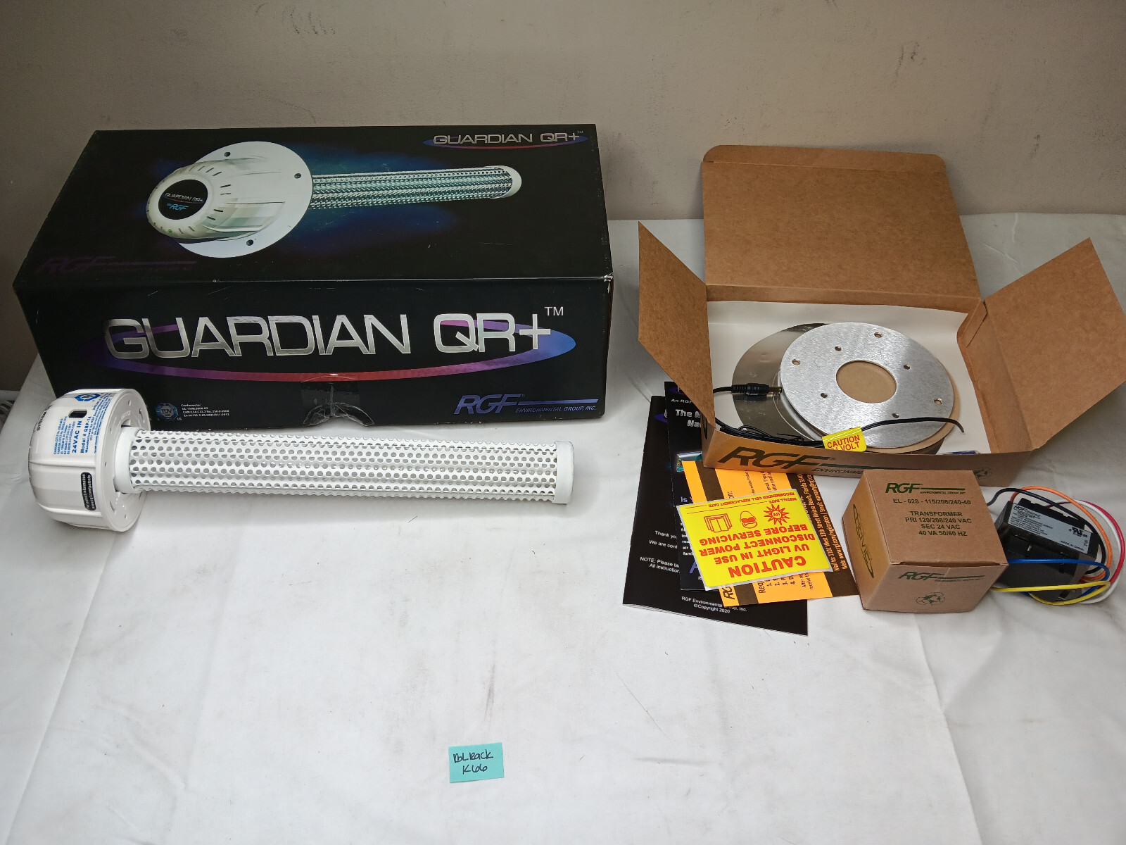 QRP-14 GUARDIAN AIR 14″ In-Duct Air Purification System