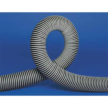 Hi-Tech Duravent 2101-0100-1550 Ducting Hose, 1 In. Id, 50 Ft. L, Rubber