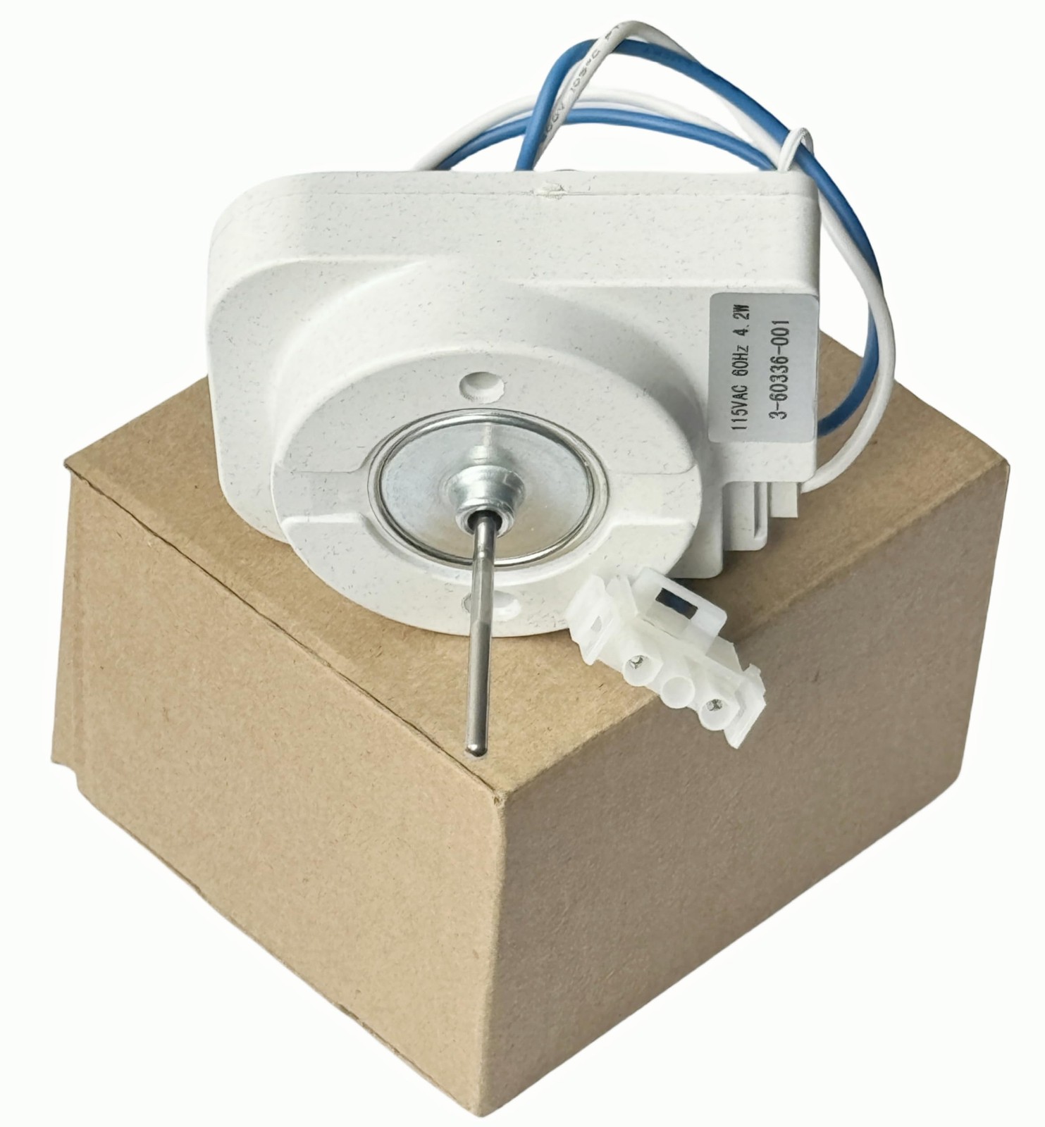 3-60336-001 Freezer Evaporator Fan Motor Compatible with Whirl-Pool Maytag…