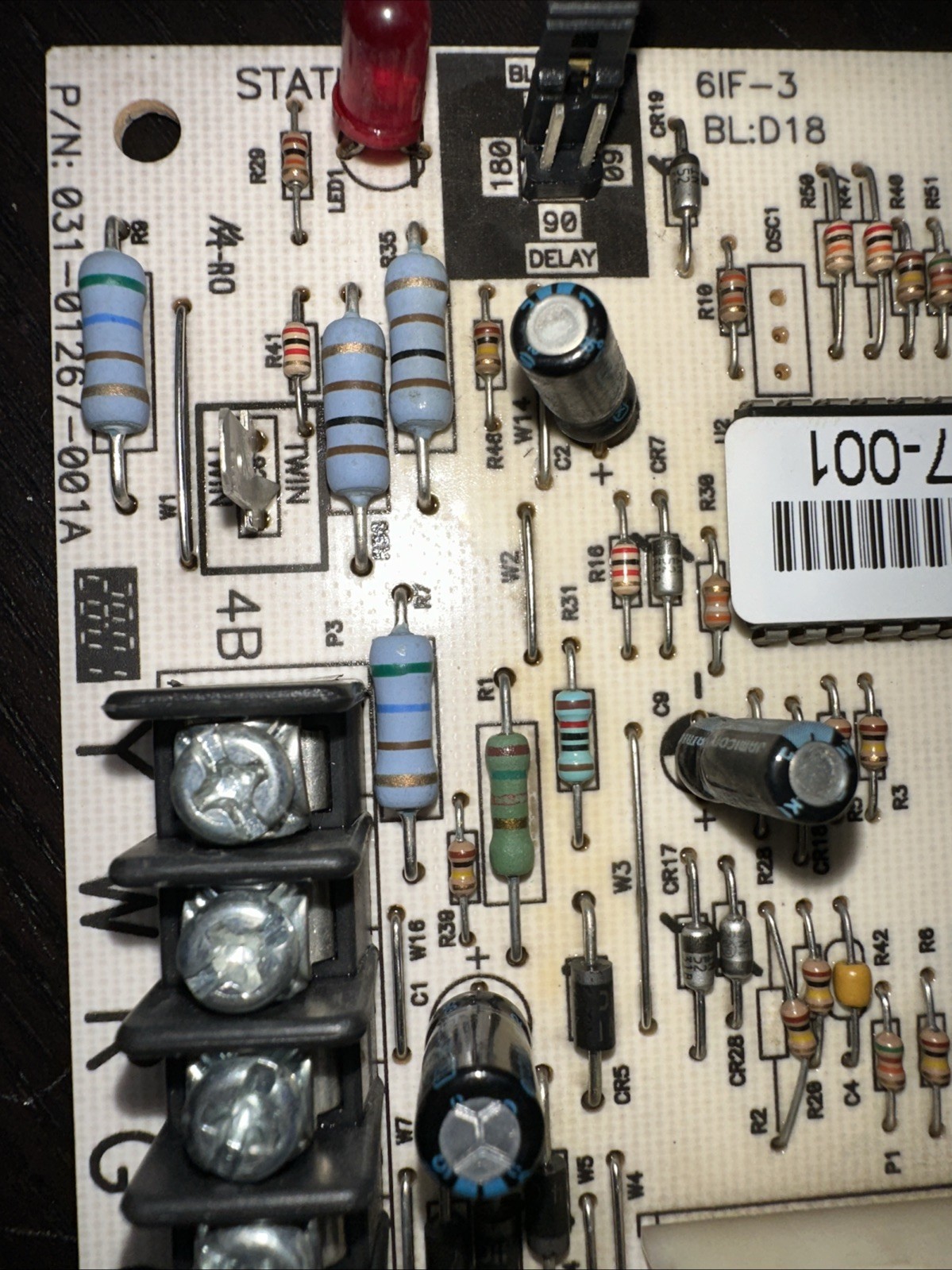Furnace Control Circuit Board For York Coleman 031-01267-001A Test Working