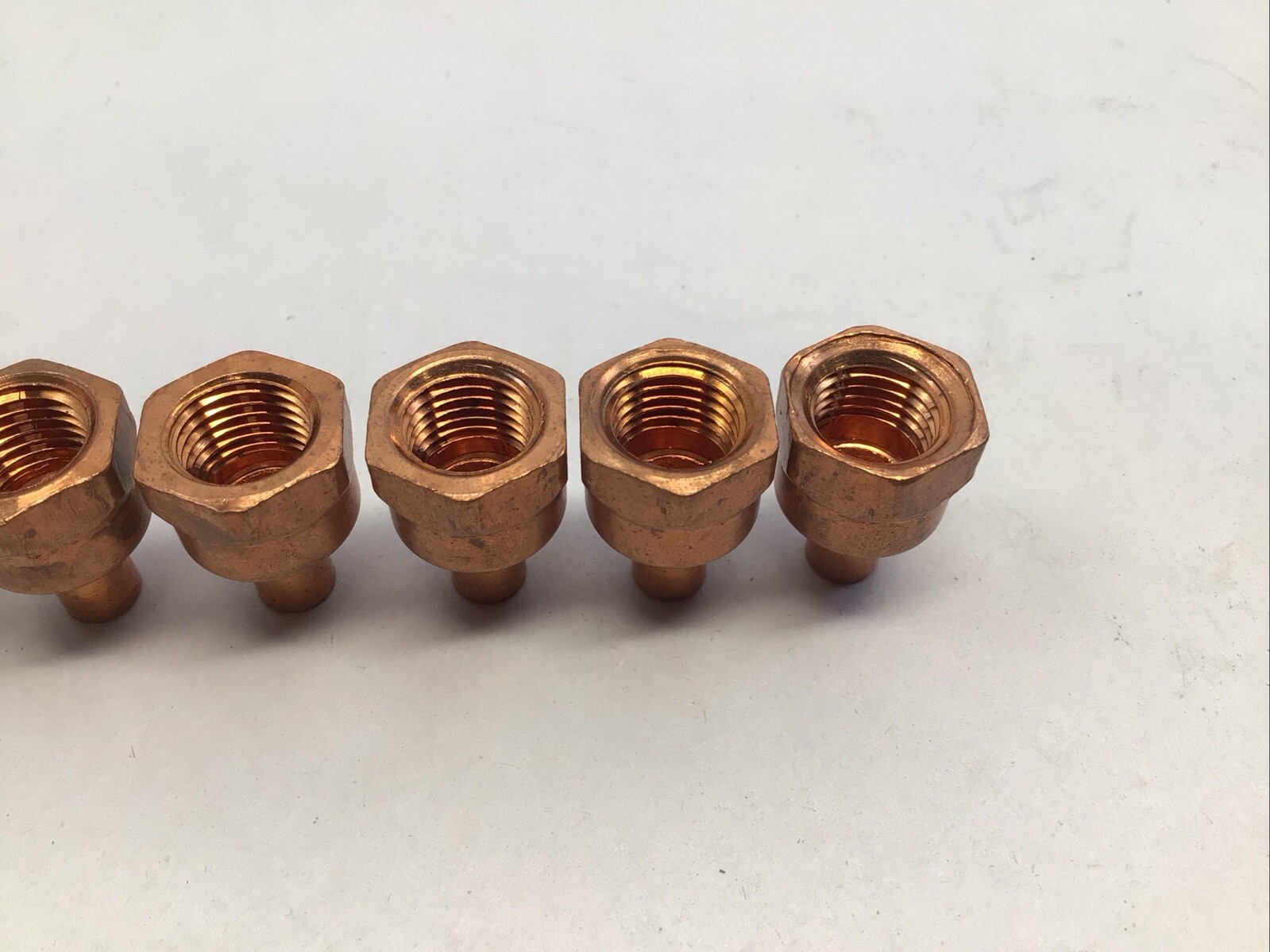 Female Copper Adapter 1/4 x 1/4 W-1206 6 Pack