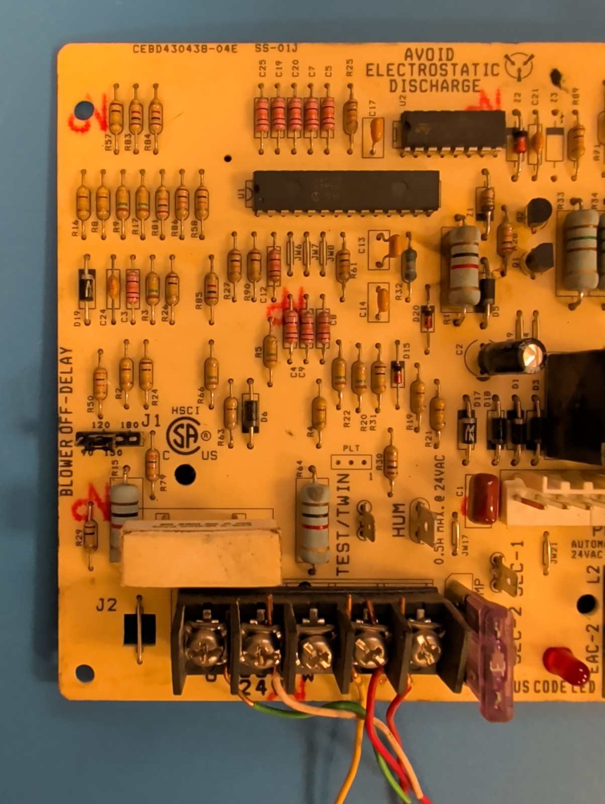Carrier Bryant Payne CEPL130438-01 Control Circuit Board HK42FZ013