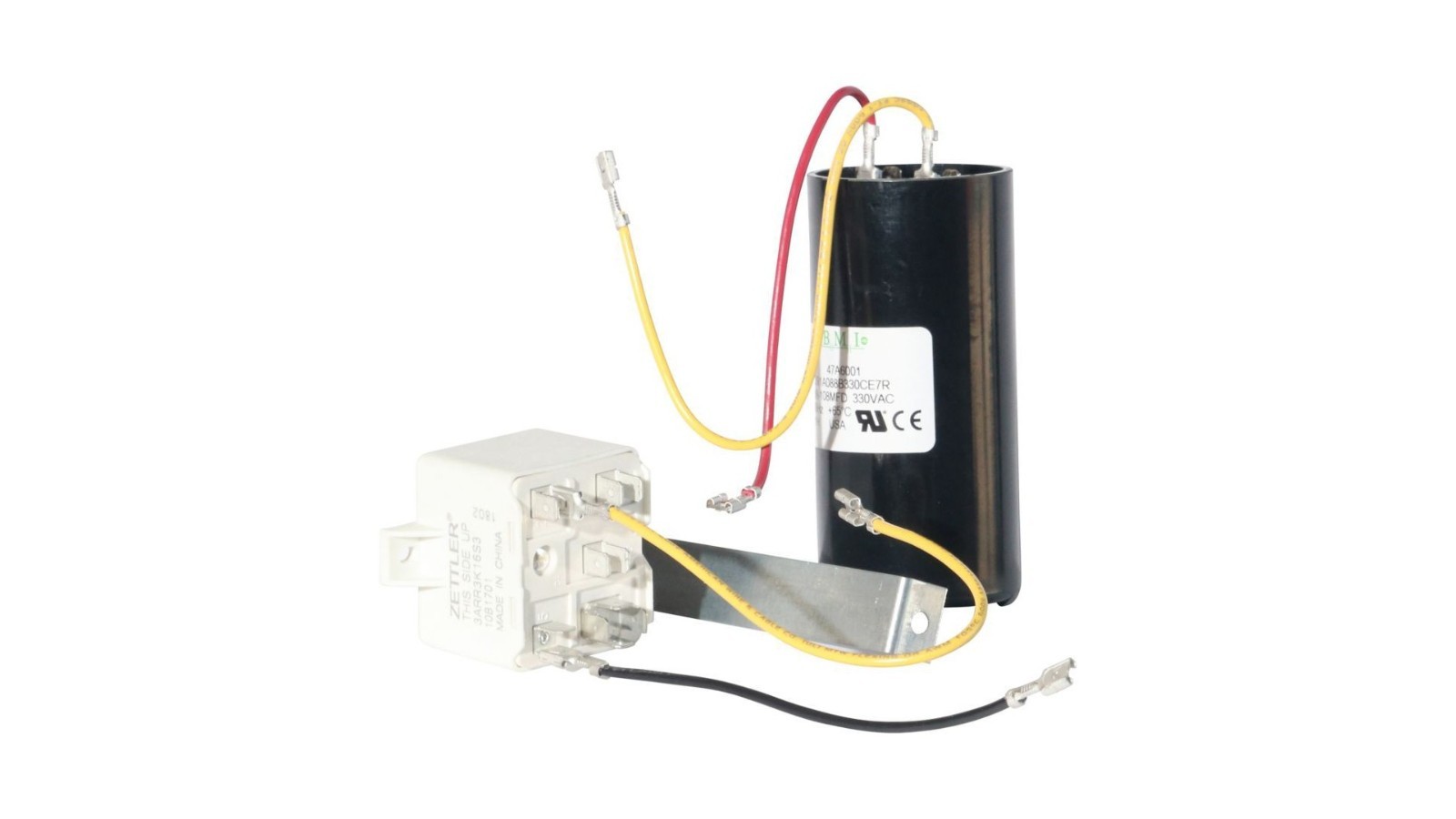 LB-31200BN Start Assembly Kit, Start Capacitor, Potential Relay & Bracket, 12J90