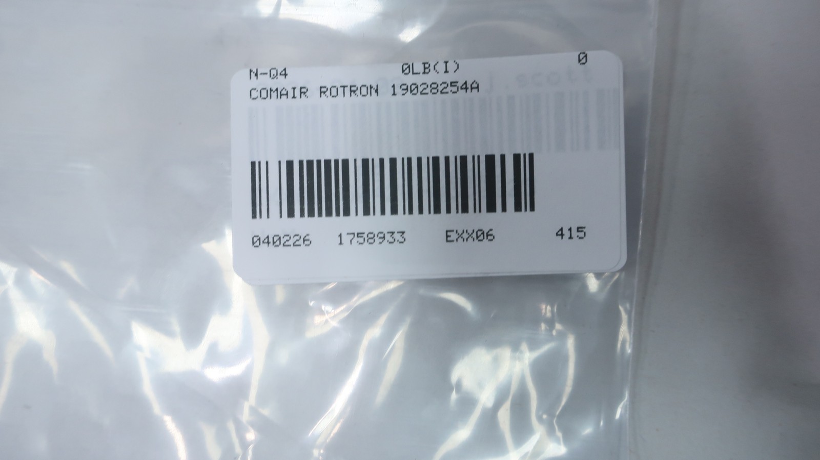 Comair Rotron PT2B3 19028254A Cooling Fan 6-3/4in 115v-ac