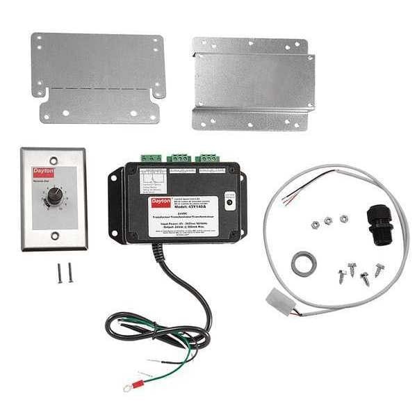 Dayton 43Y140 Speed Control, 115/230V Ac, 0.5 A, Dial