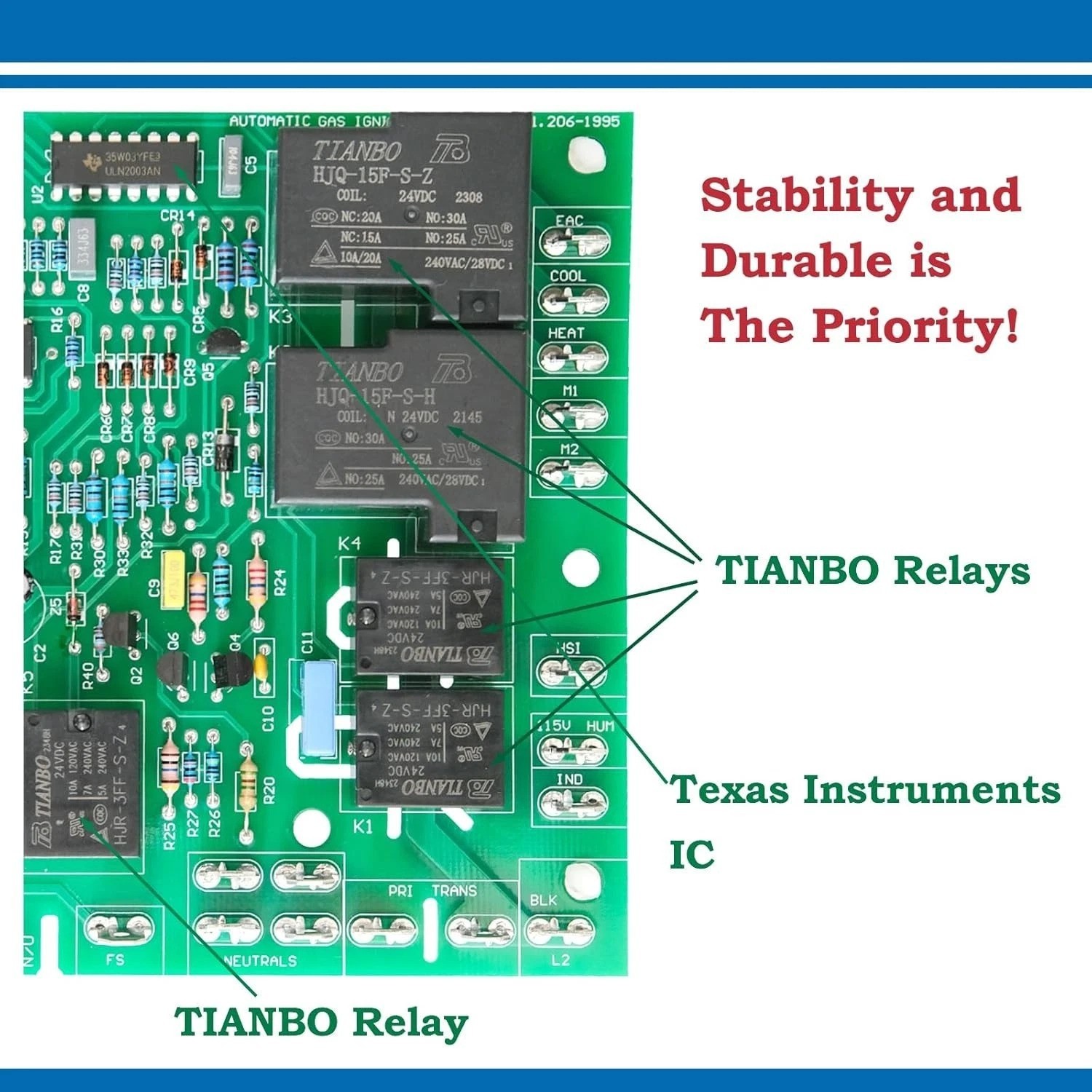 Reliable Goodman Janitrol Furnace Control Circuit Board – Easy Installation Kit