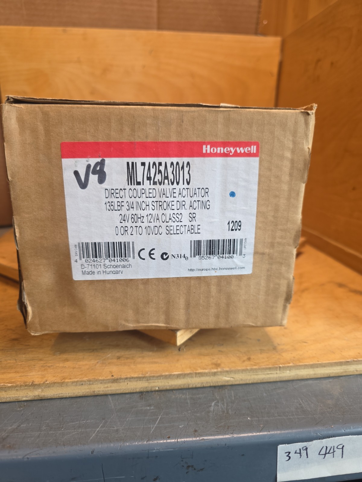 NIB Honeywell ML7425A3013 Direct Coupled Valve Actuator *WE*SHIP*TODAY*