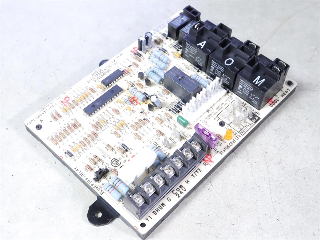 Carrier Bryant Payne HK42FZ014 CEPL130437-01 Furnace Control Circuit Board