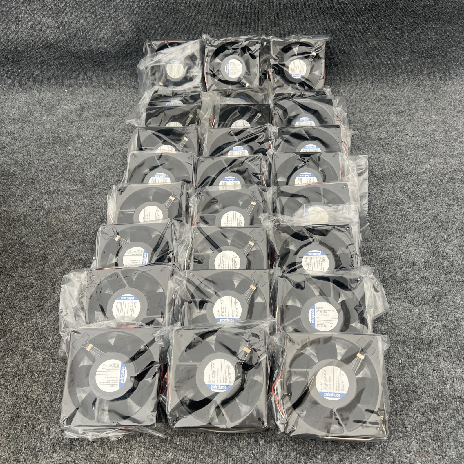 Ebm-papst 5112 N/2 DC Fan 12V 135x135x38mm 153CFM 48dBA 9.5W 2900RPM