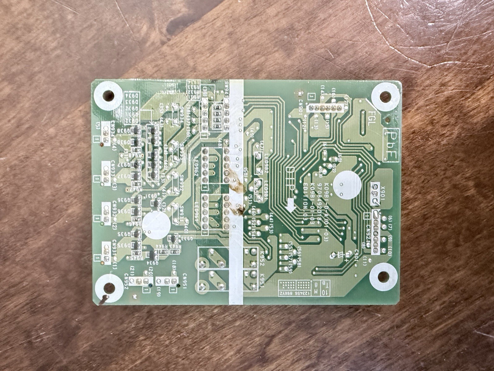 Fujitsu K09BI-D-A K09BI-01-03 9708492018 Outdoor Unit Circuit Control Board B1