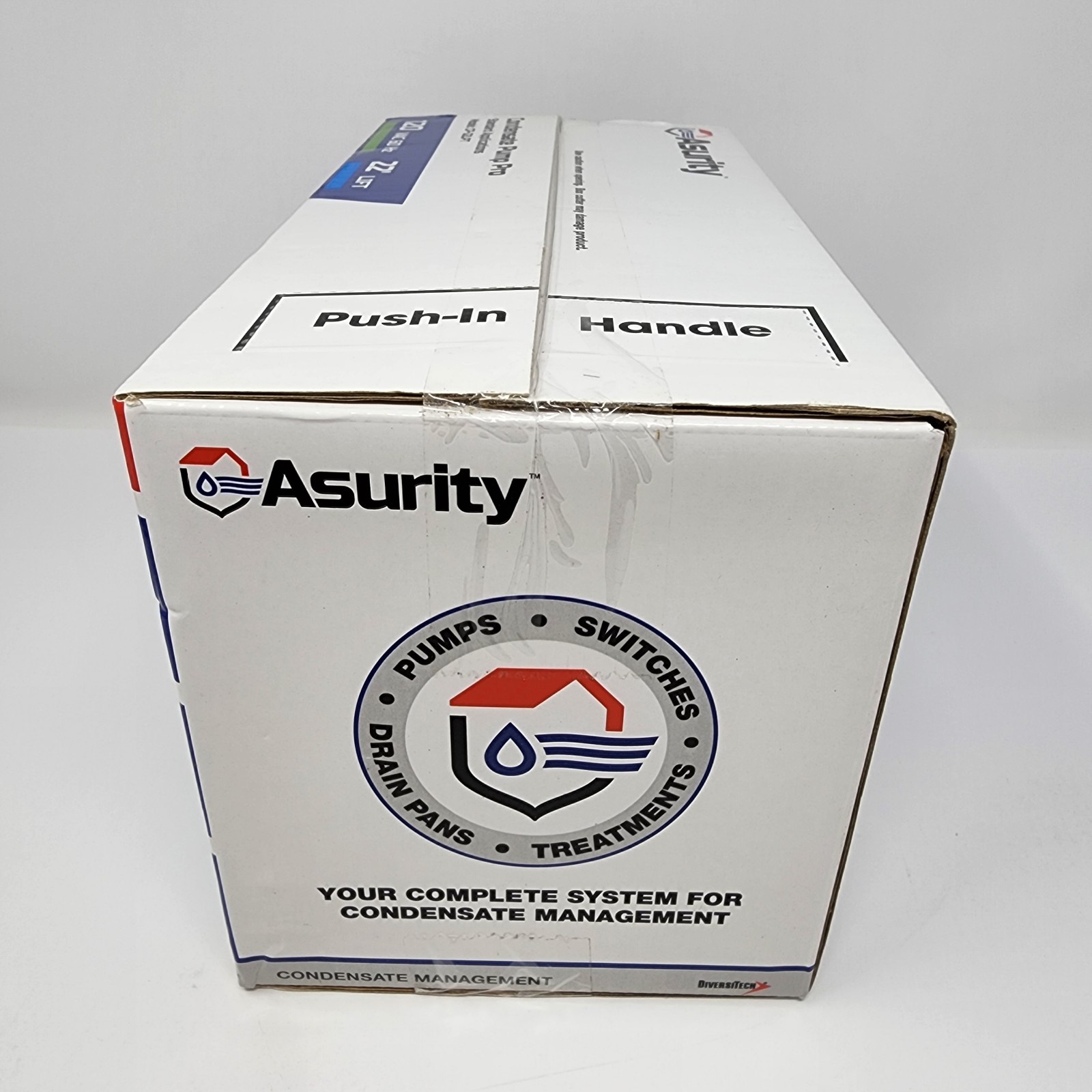 Asurity Condensate Pump Pro CP-22LPT 120 VAC 60Hz 22ft Lift Black Plastic HVAC