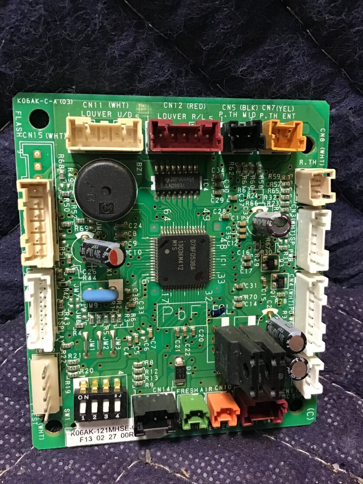Fujitsu K06AK-C-A Control Board Green for Air Conditioning System Indoor Unit