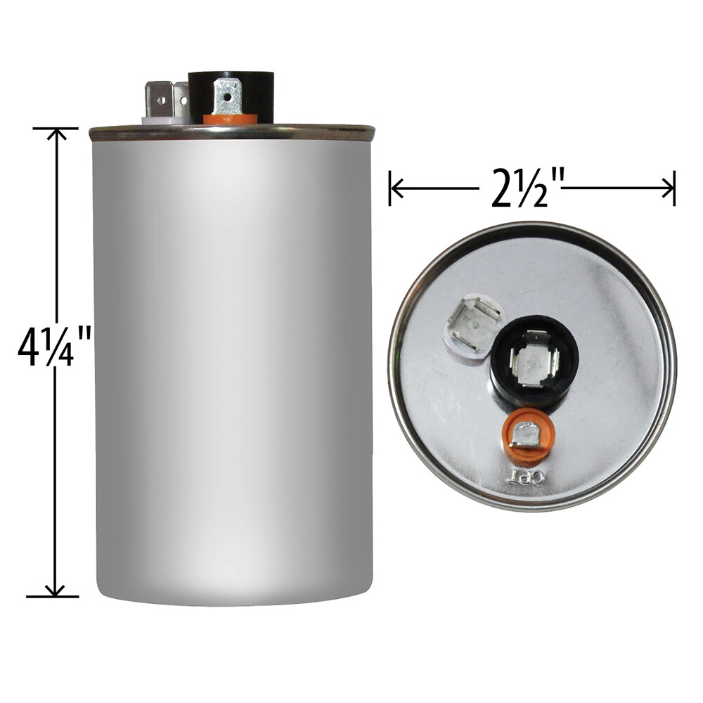 AmRad USA2228 70 uf/MFD 370-440 VAC Run Capacitor 50/60 Hz AC Electric Lot-10