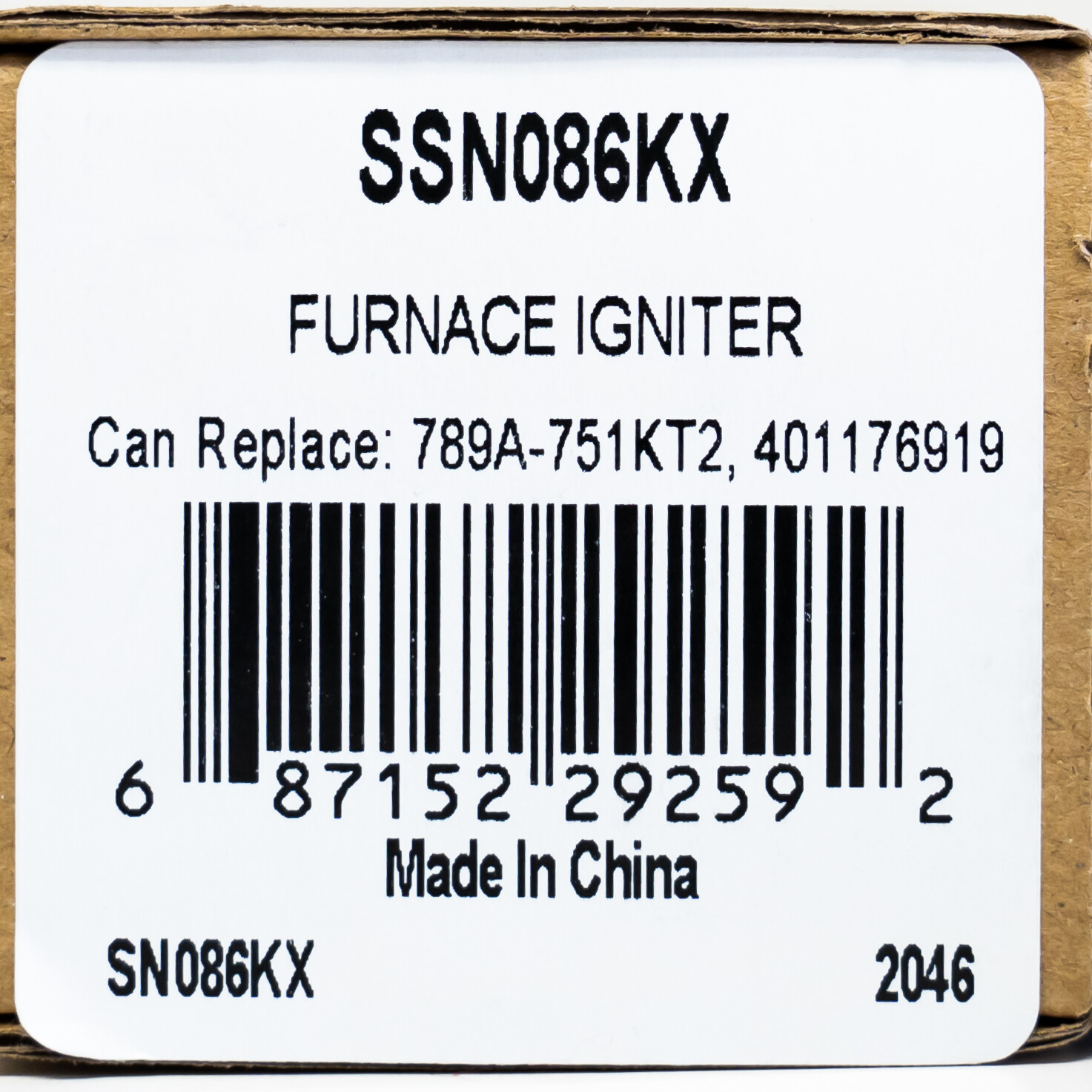 Furnace Ignitor for Carrier Bryant Payne 332505-751 Silicon Nitride Kit