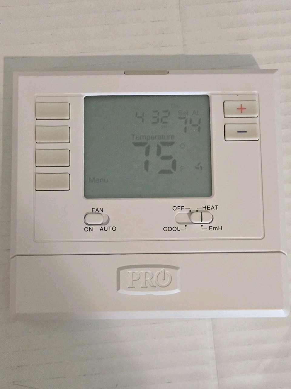 Pro1 IAQ 721 Lot Of 10 Digital Non-Programmable Thermostats Single Stage USED
