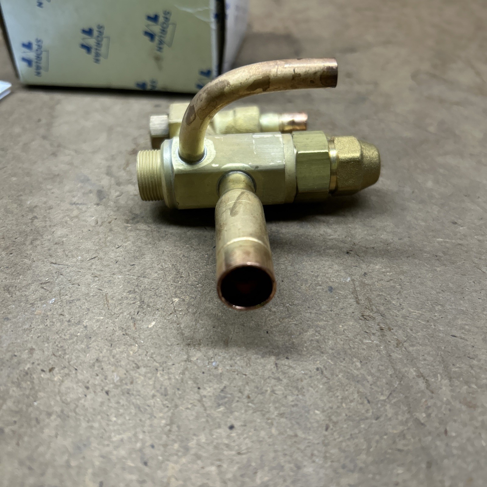 Sporlan 168198 Thermostatic Expansion Valve 3/8″x1/2″x1/4″ ODF
