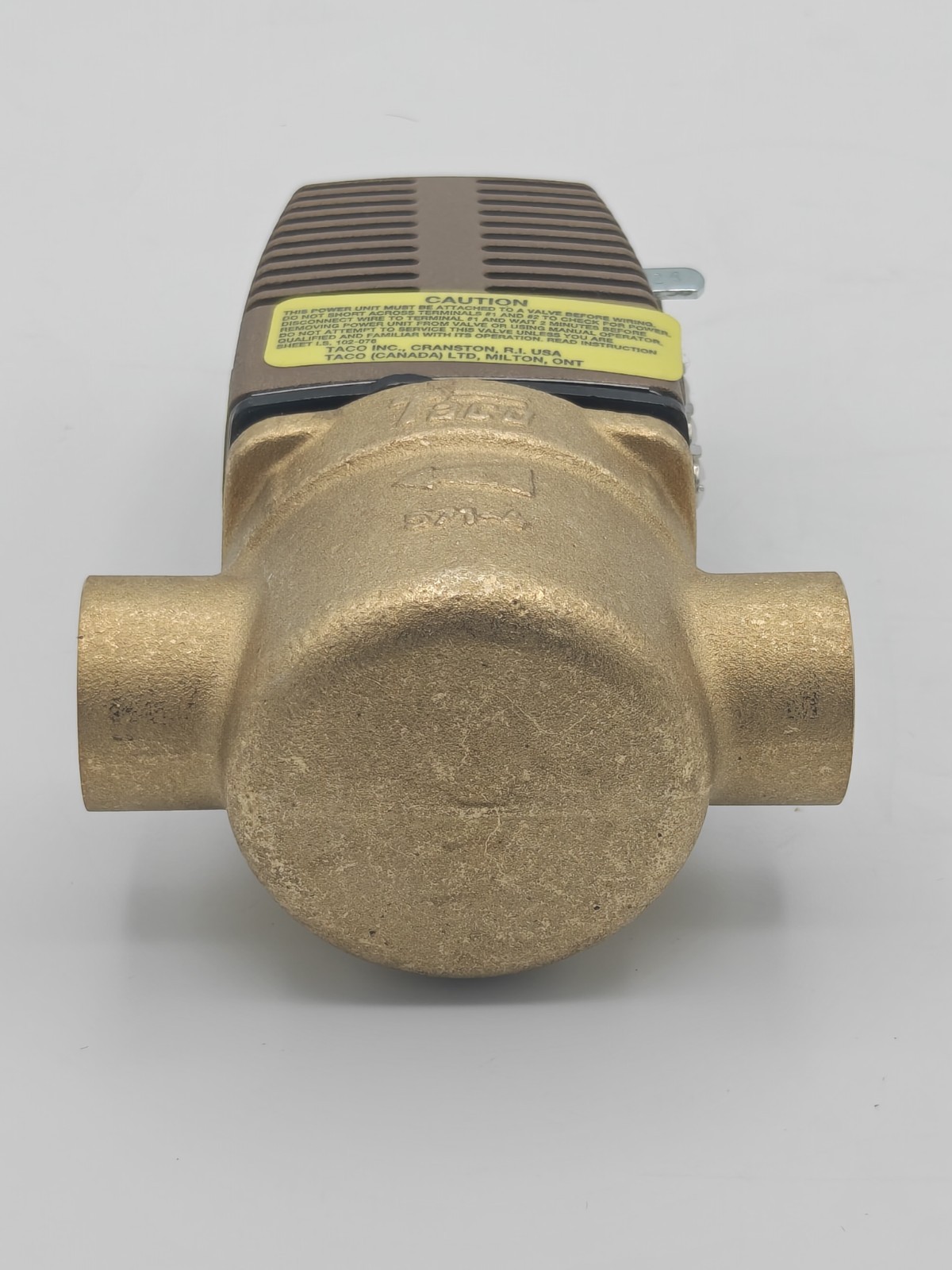 Open Box – Taco Gold Series 571-2 – 3/4-Inch Sweat 2-Way Zone Valve A1047